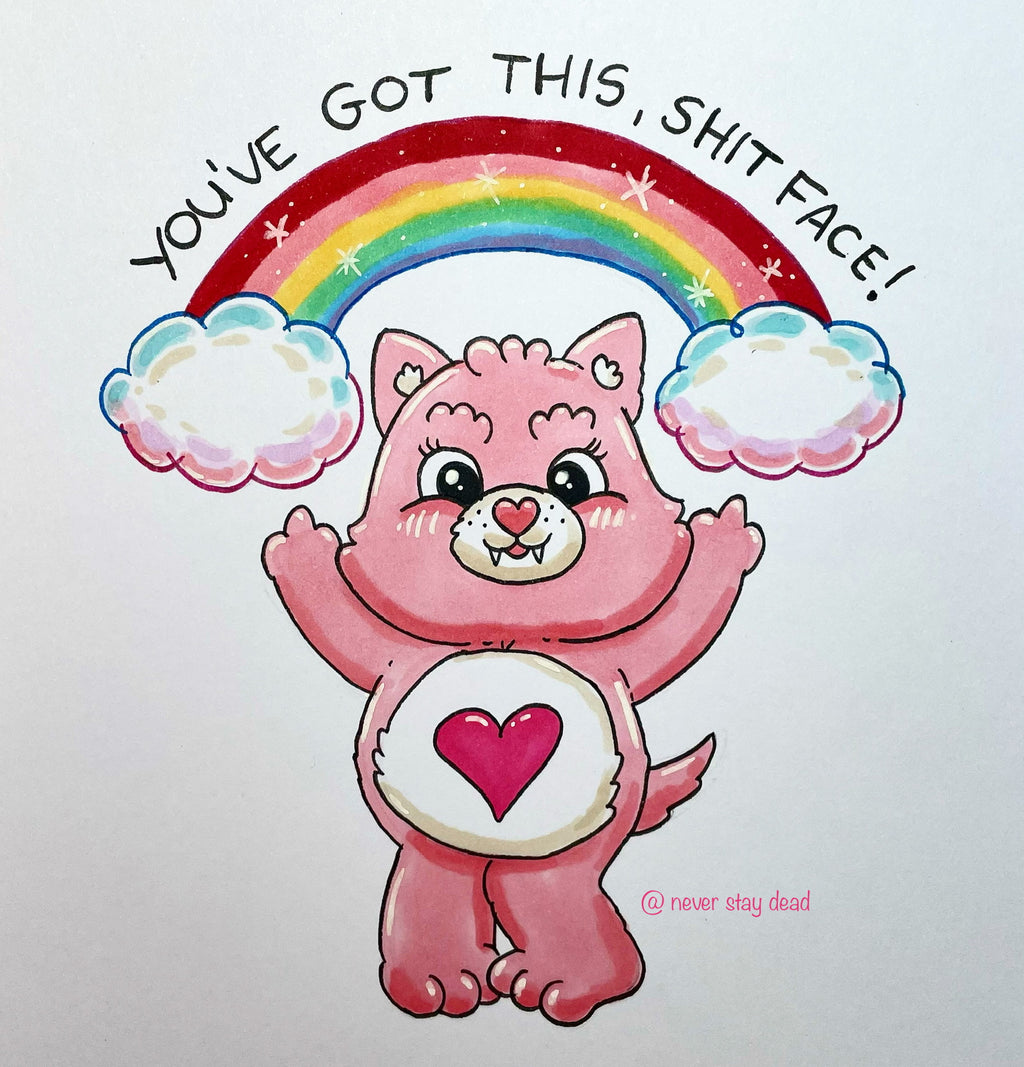 Mini Original ‘Carewolf’ Drawing (A5)