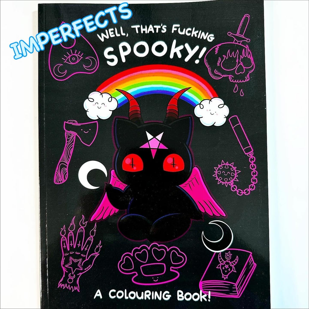 Imperfect ‘Spooky’ Colouring Book
