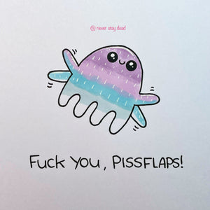 Mini Original ‘Flappy Octo’ Doodle (A5)