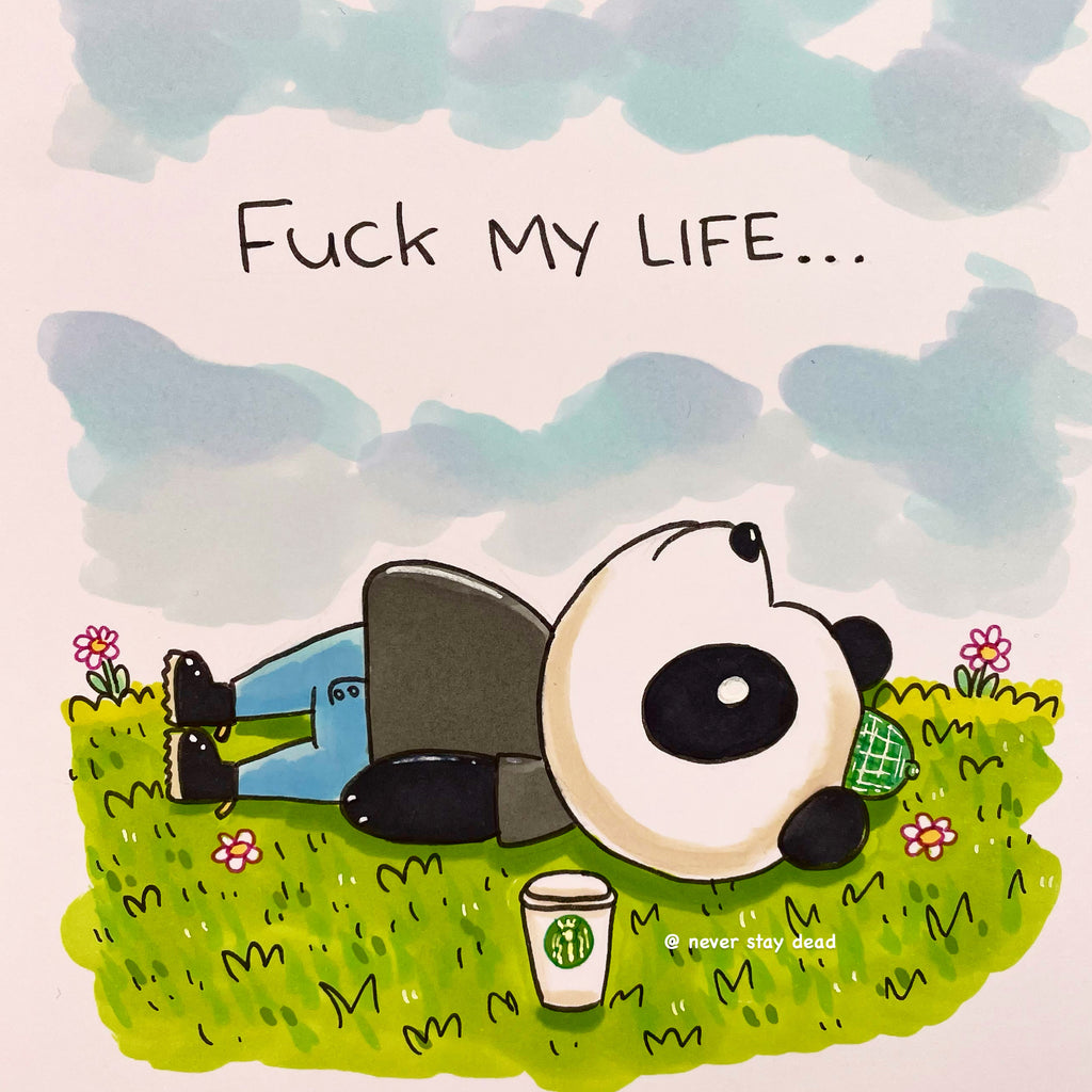 Mini Original ‘F My Life’ Drawing (A5)