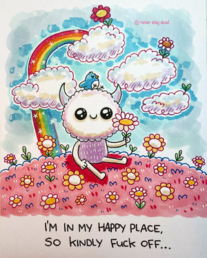 Mini Original ‘Happy Place’ Drawing (A5)