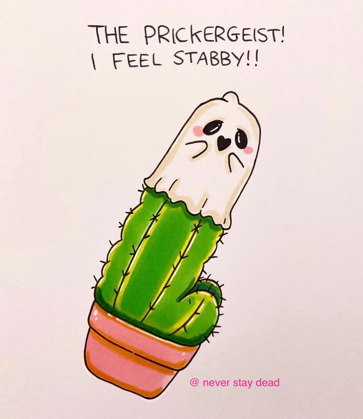 Mini Original ‘prickergeist’ Drawing (A5)