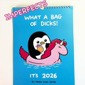 Imperfect 2026 calendar