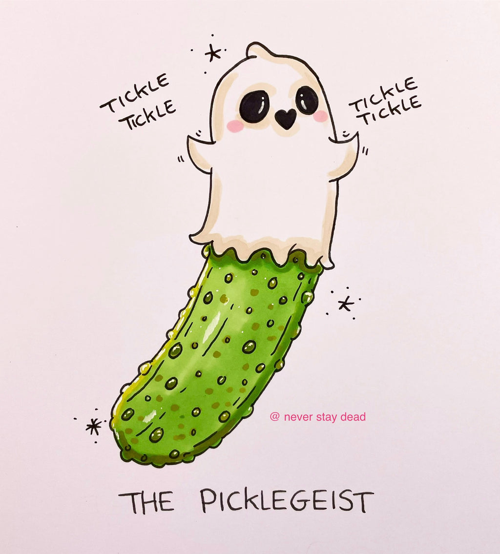 Mini Original ‘Picklegeist’ Drawing (A5)