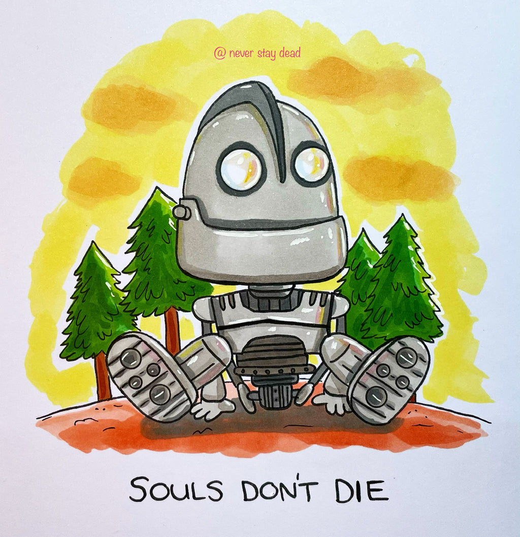 Mini Original ‘Iron Cutie’ Drawing (A5)