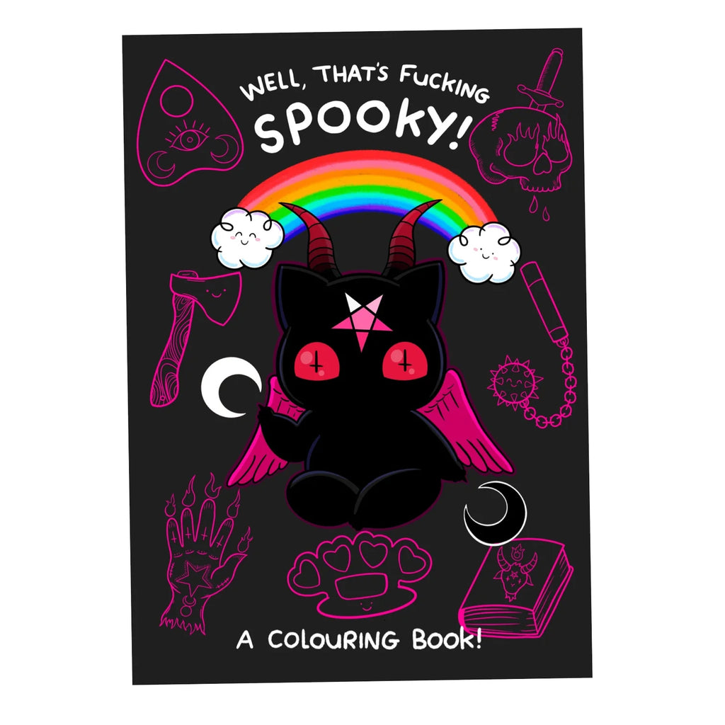 ‘Spooky’ Colouring Book