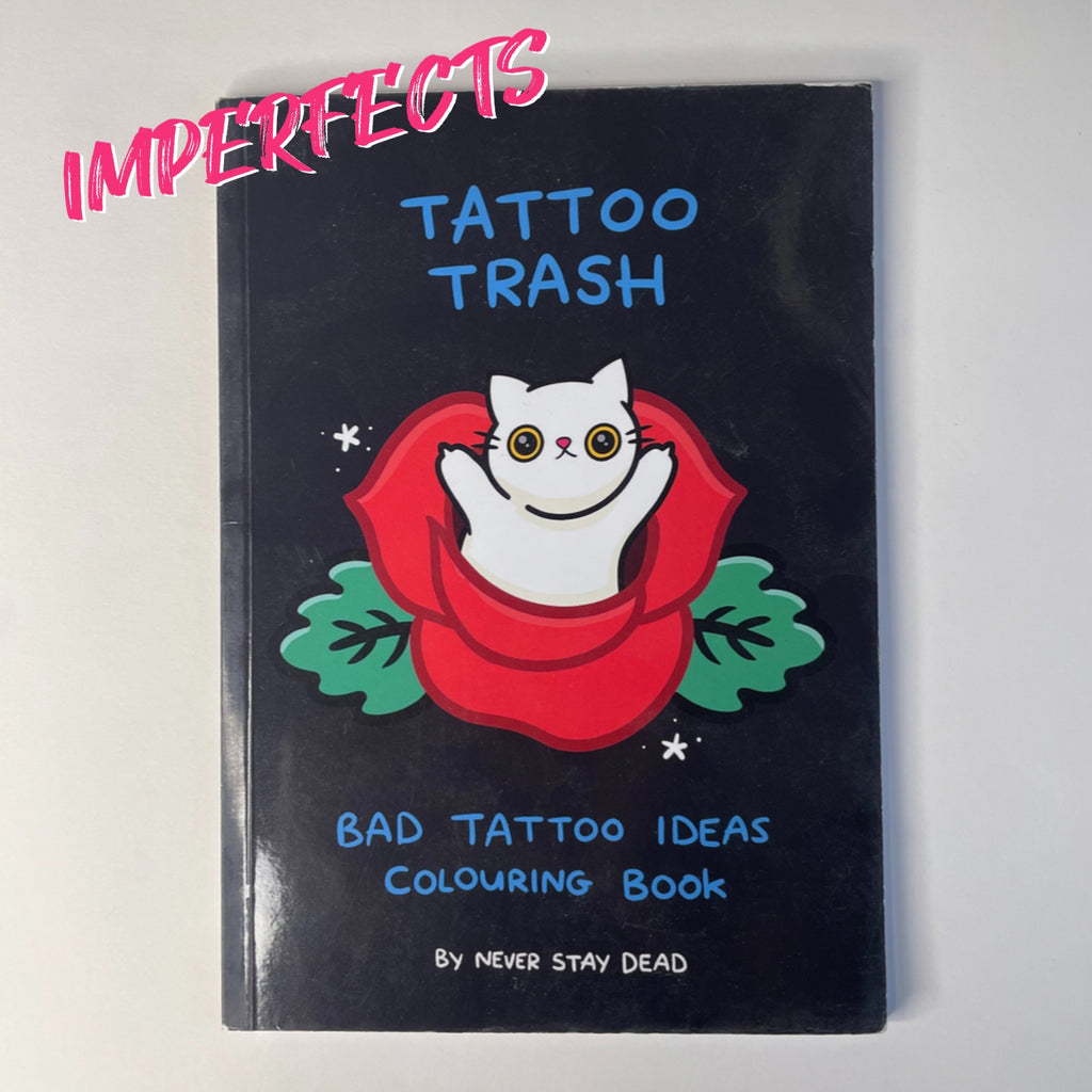 Imperfect ‘Tattoo Trash’ Colouring Book