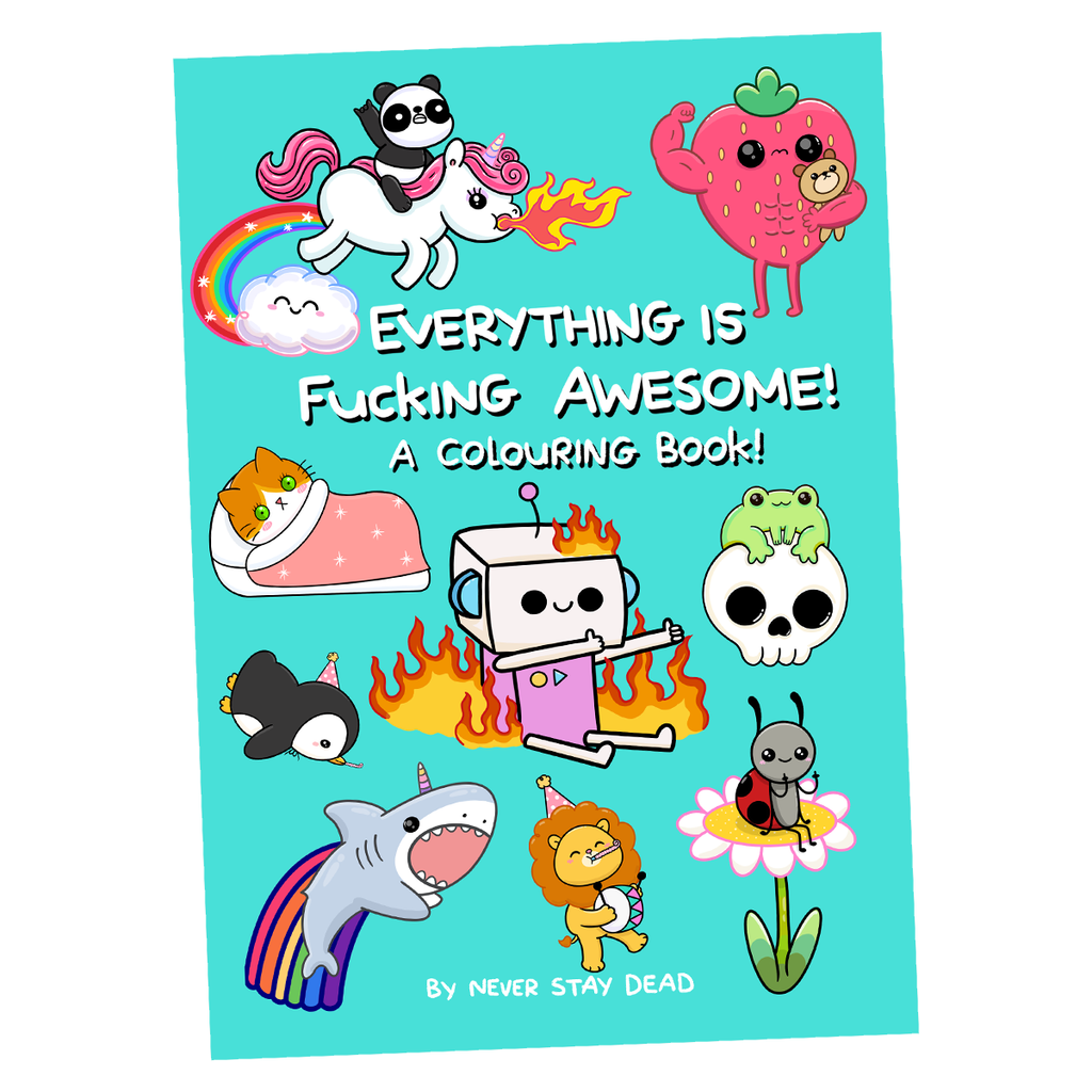 Awesome’ Colouring Book