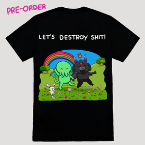 Pre-Order ‘Cthulhu & Baphomet’ Unisex Tee (Released June 8th)