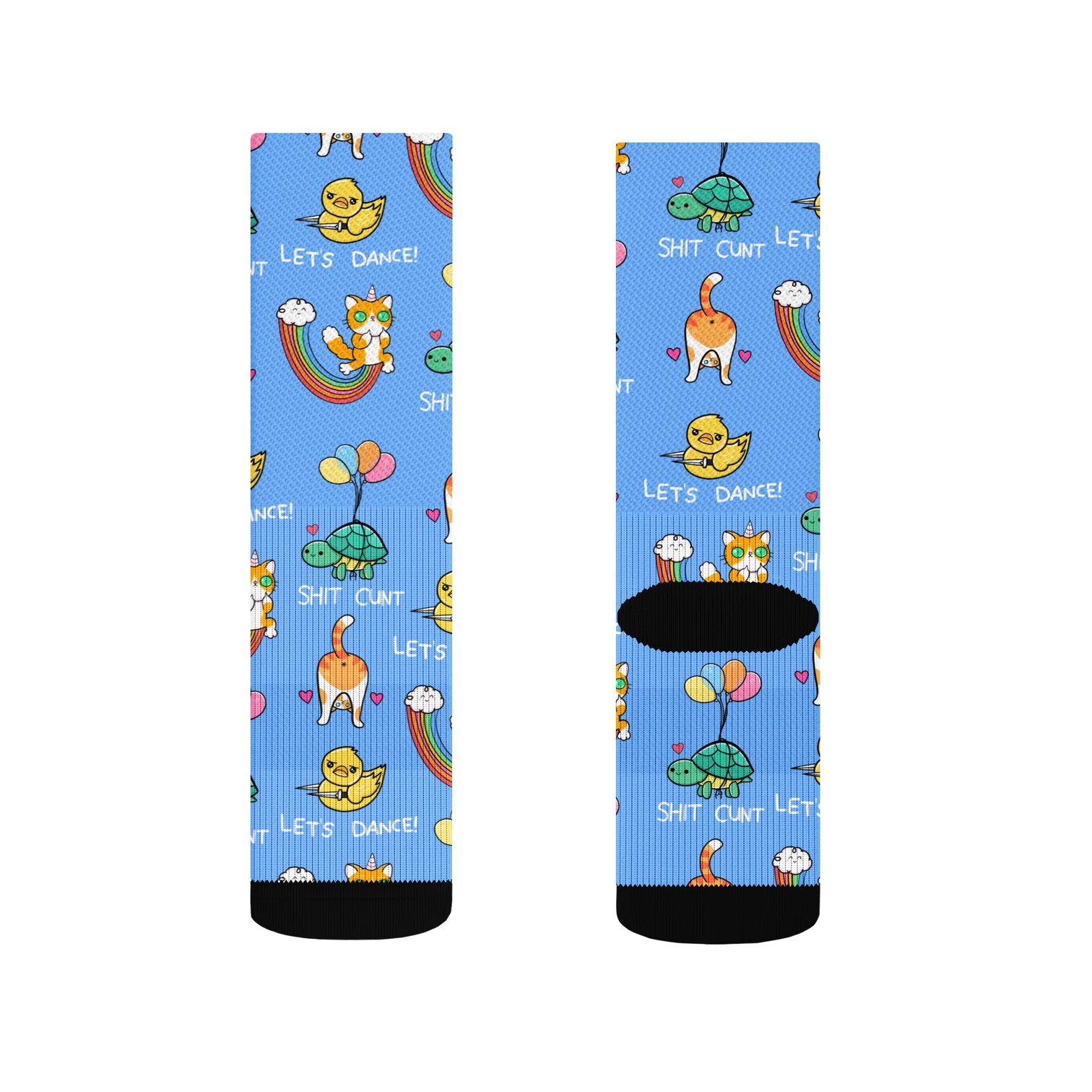 'Let's Dance' Crew socks