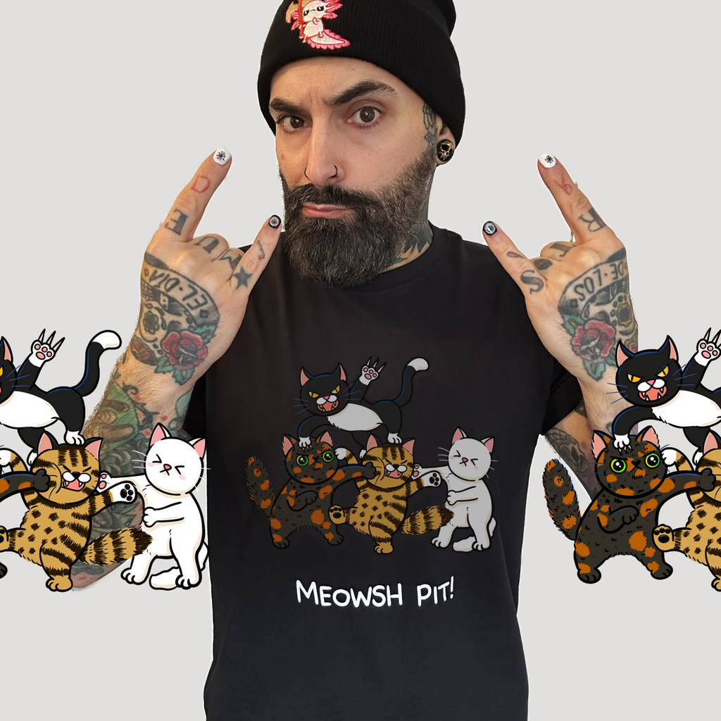 ‘Meowsh Pit’ Unisex Tee