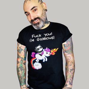 ‘Panda & Unicorn’ Unisex Tee