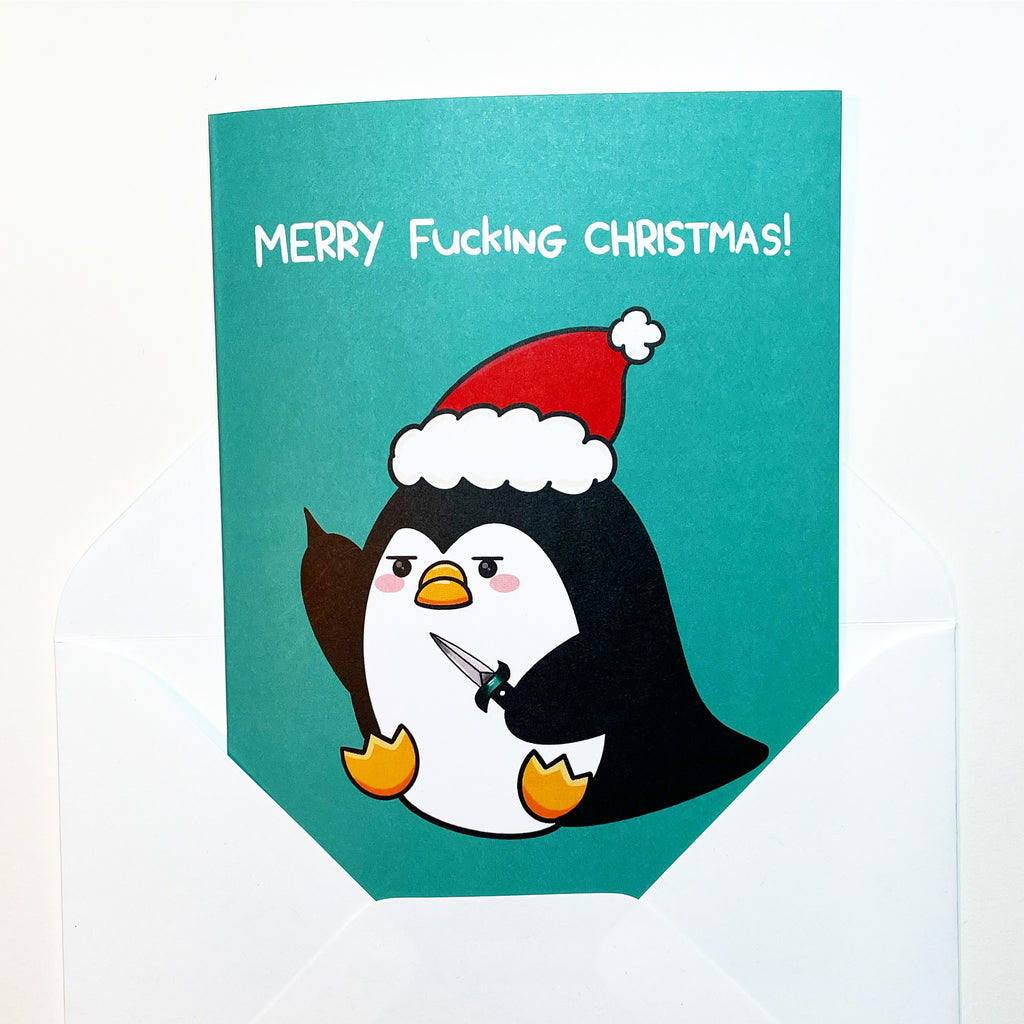 ‘Santa Penguin’ Card