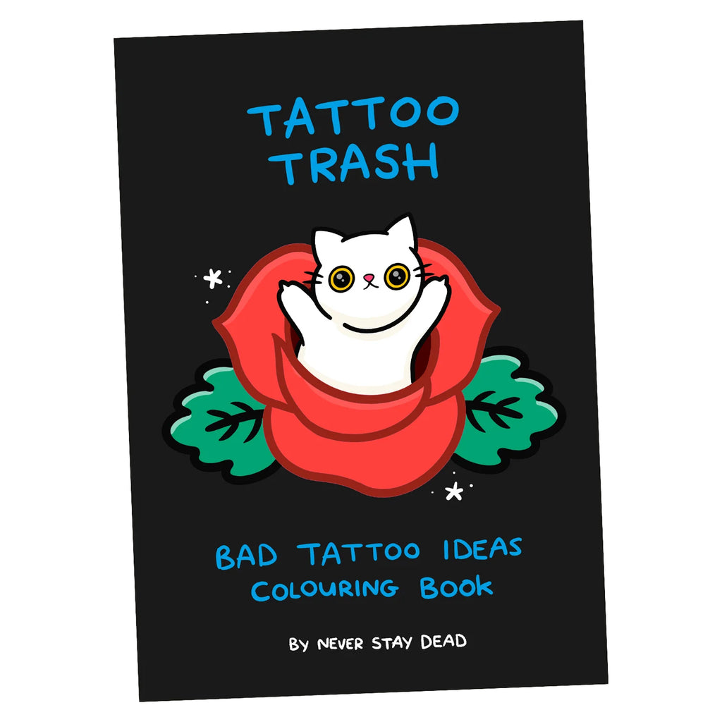 ‘Tattoo Trash’ Colouring Book