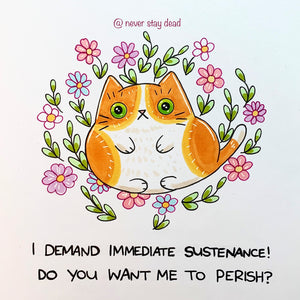 Mini Original ‘Immediate Sustenance…’ Drawing’ (A5)