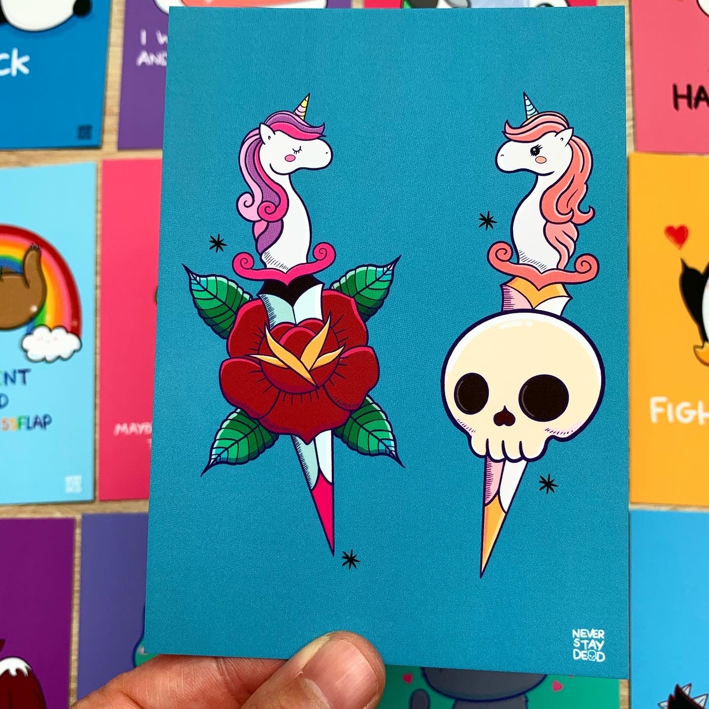 Postcards - Single Card (Select With Drop Down Menu)