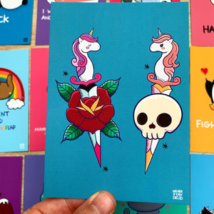 Postcards - Single Card (Select With Drop Down Menu)