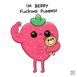 Berry Pumped Print (8x8)