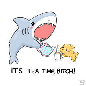 ‘Tea Time’ Print (8x8)
