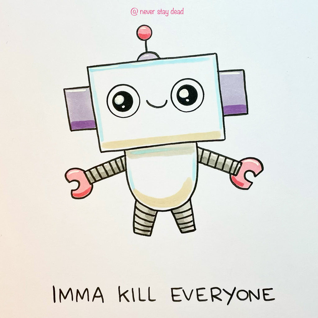 Mini Original ‘Imma Kill Everyone’ Drawing (A5)
