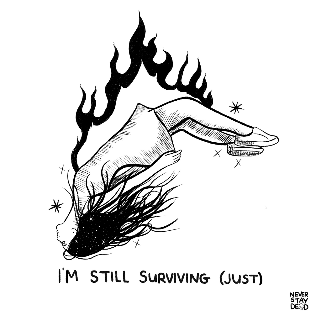 ‘Still Surviving’ Print (8x8)