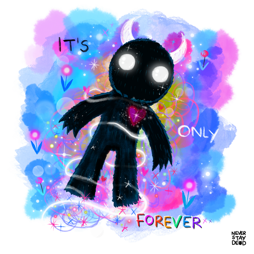‘Only Forever’ Print (8x8)