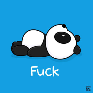 ‘F… Panda’ Print (8x8)