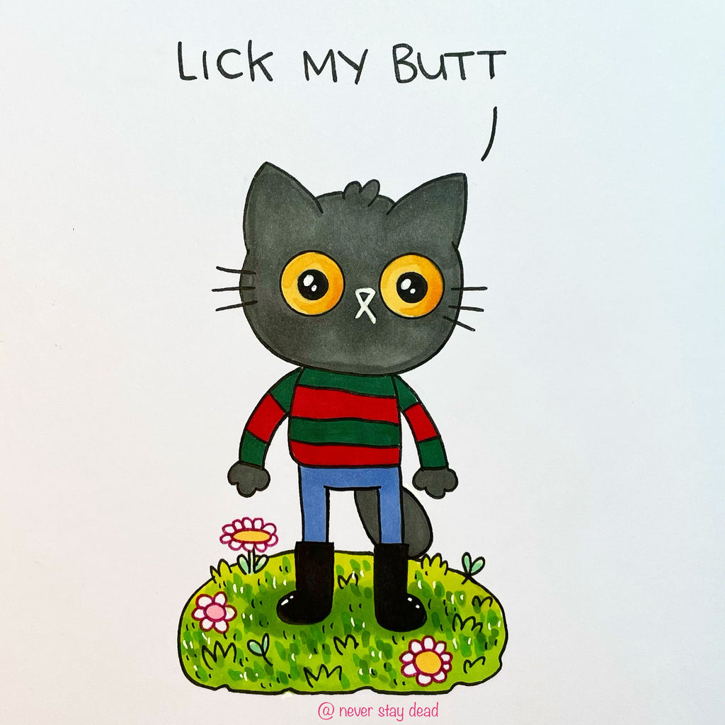 Mini Original ‘Lick My…’ Doodle (A5)