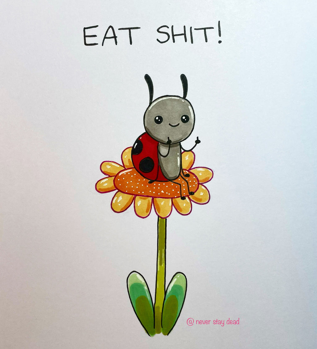 Mini Original ‘Ladybug’ Doodle (A5)