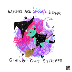 ‘Witches’ Print (8x8)