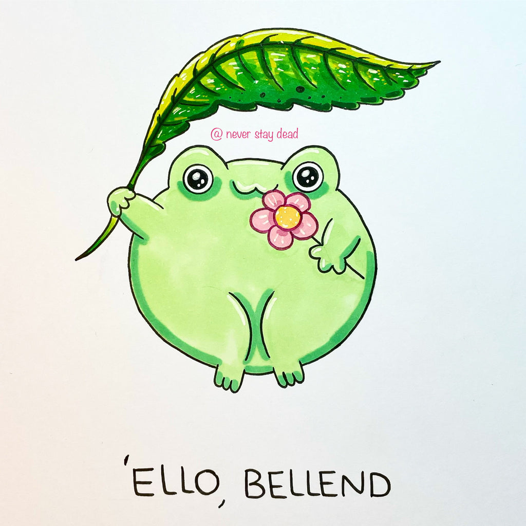 Mini Original ‘Ello…’ Drawing (A5)