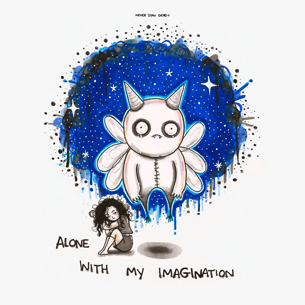 'Alone With My Imagination' Print