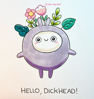 Mini Original ‘Hello…’ Drawing (A5)