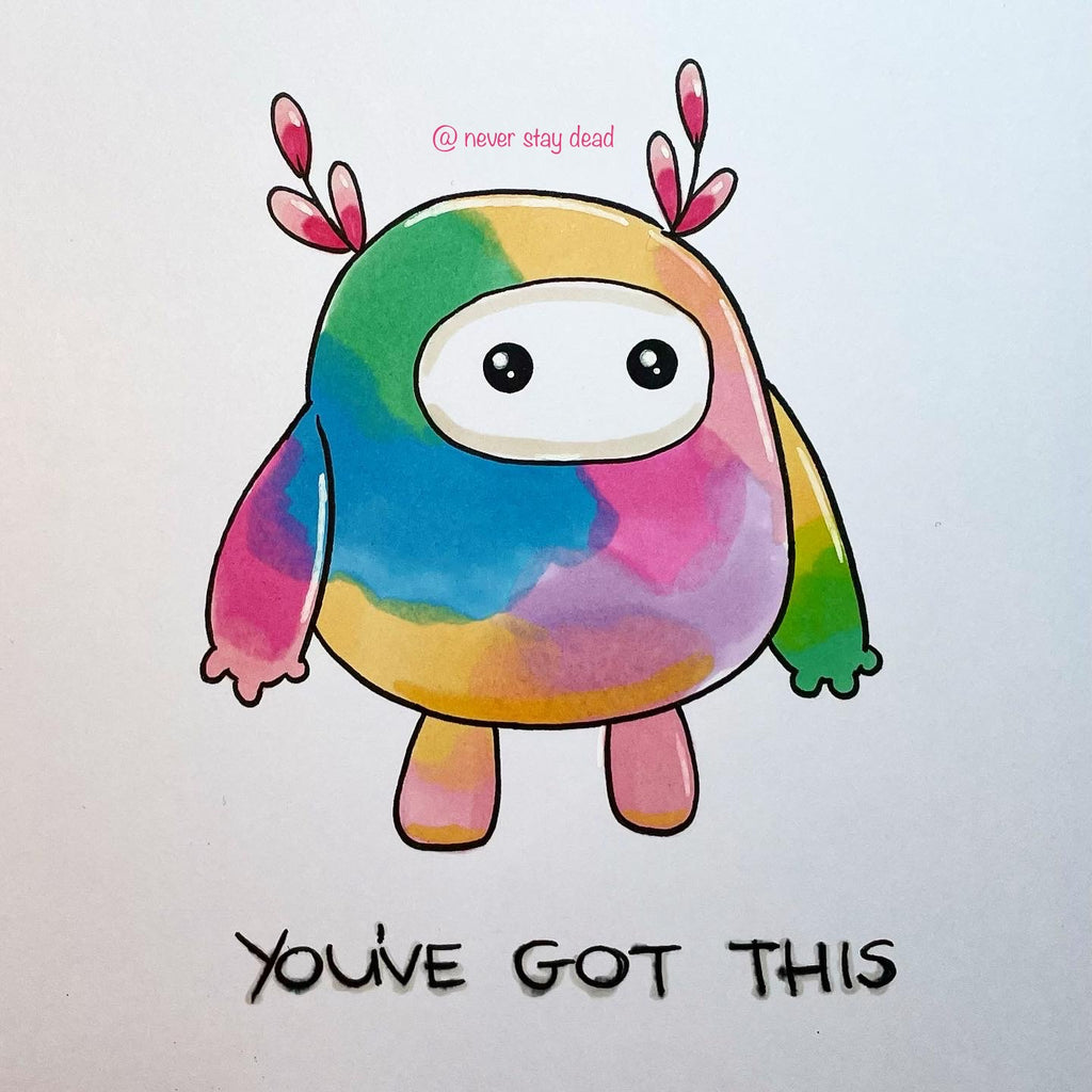 Mini Original ‘You’ve Got This’ Drawing (A5)
