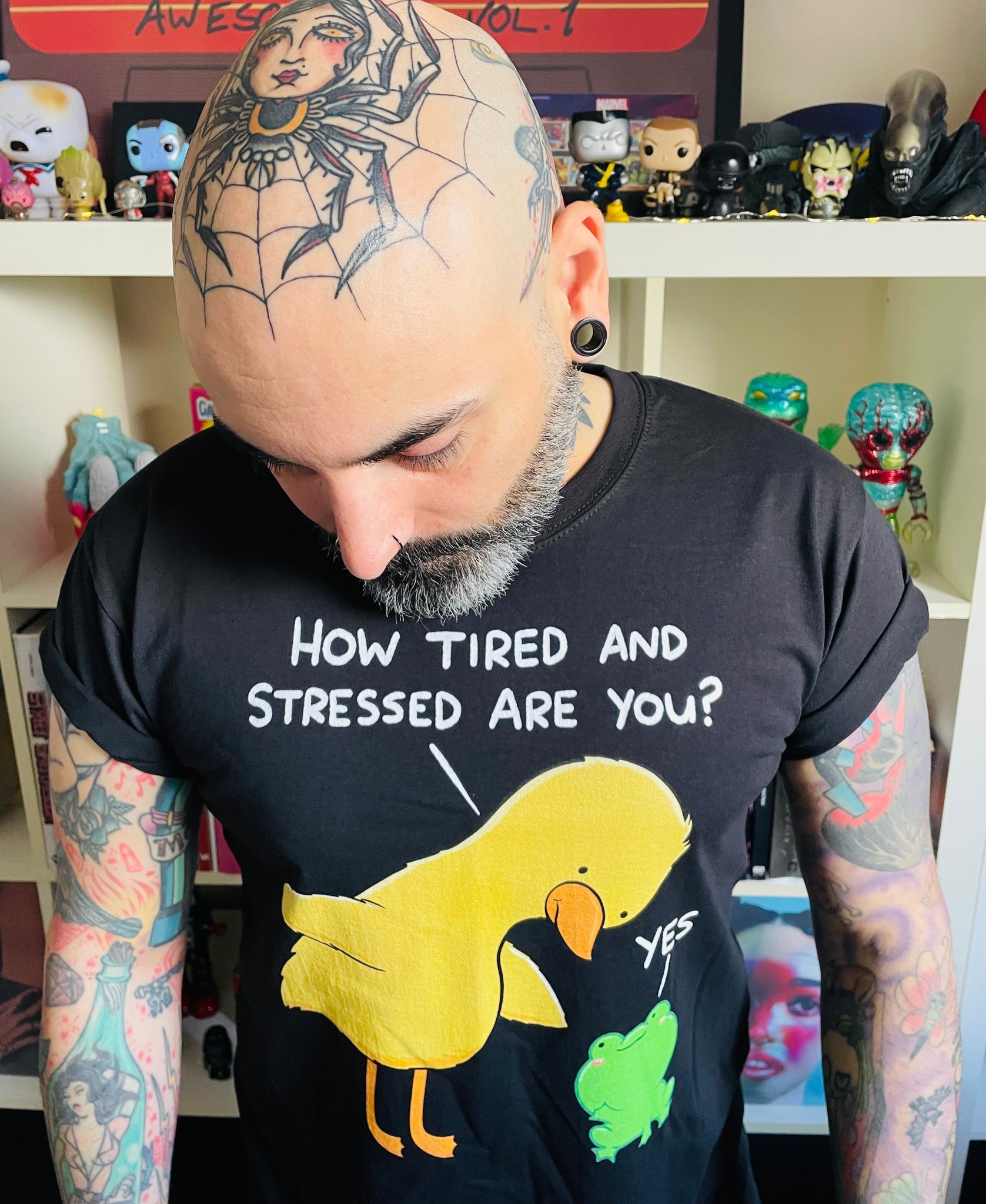 ‘How To Tired & Stressed?’ Unisex Tee