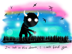 Lost In A Dream Print