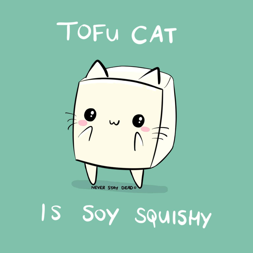 Tofu Cat Print