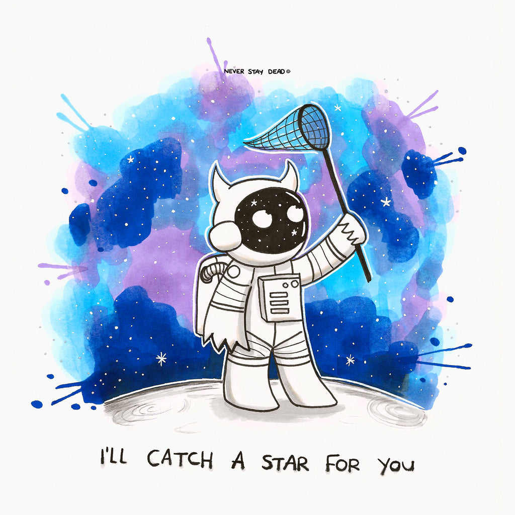 'I'll Catch A Star For You' Print