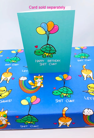 Mixed Characters Wrapping Paper (50x70cm Sheet)