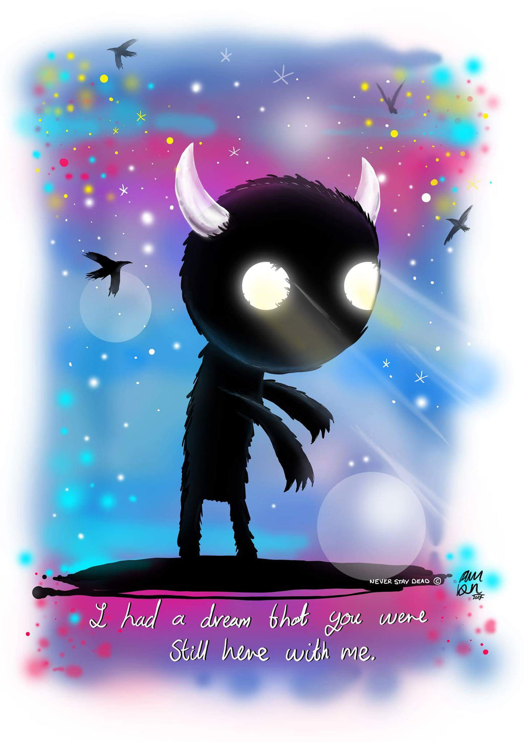 I Had A Dream That...Monster Print