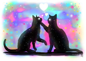 Cats Print