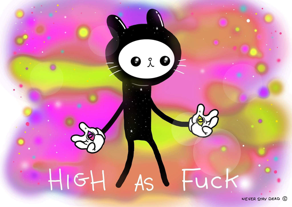 High As Print